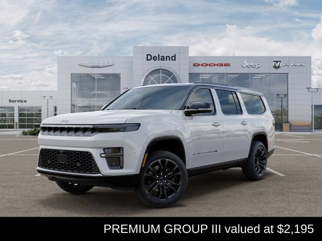 New 2026 Jeep Grand Wagoneer L Summit w/ Premium Group III AWD/4WD 360° Tour