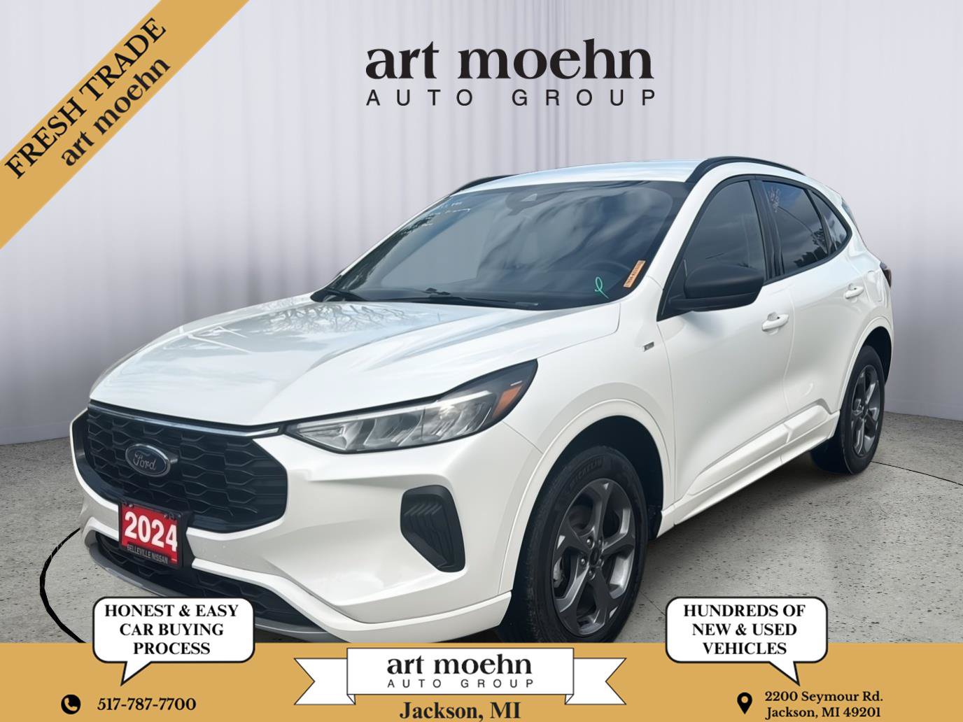 Used 2024 Ford Escape ST-Line w/ Tech Pack #1 AWD/4WD image 1