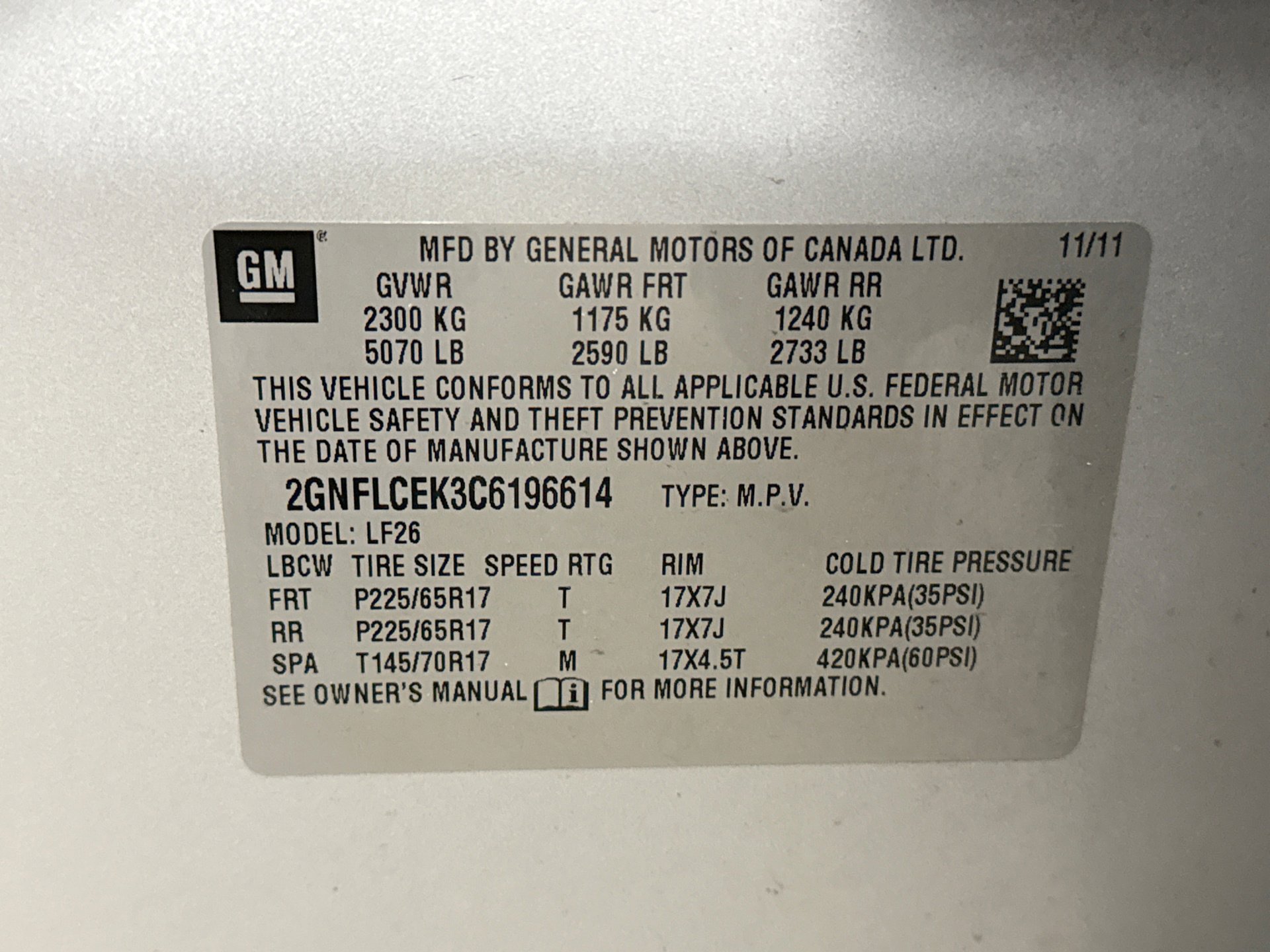 Used 2012 Chevrolet Equinox LS image 11
