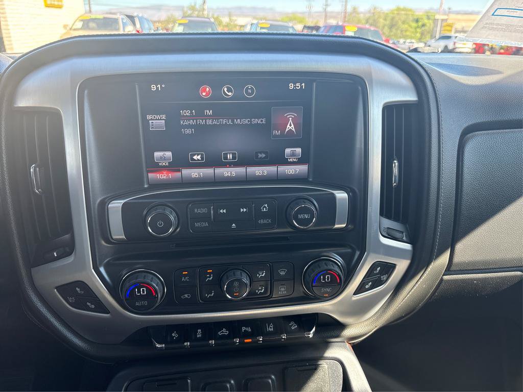 Used 2015 GMC Sierra 1500 SLT w/ SLT Crew Cab Value Package AWD/4WD image 14