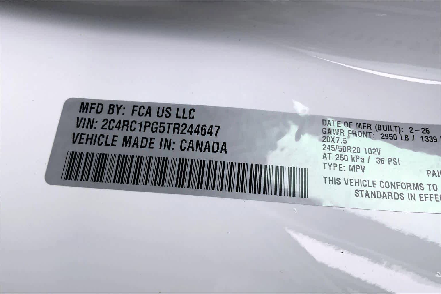 New 2026 Chrysler Pacifica Pinnacle FWD image 18