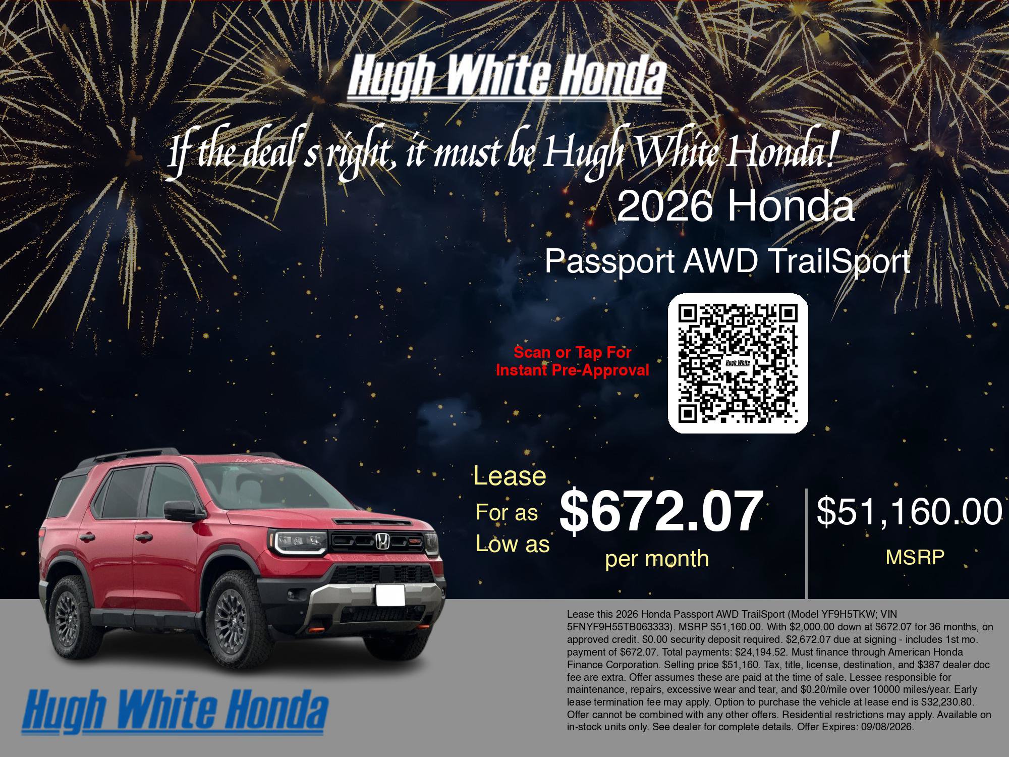 New 2026 Honda Passport TrailSport image 3