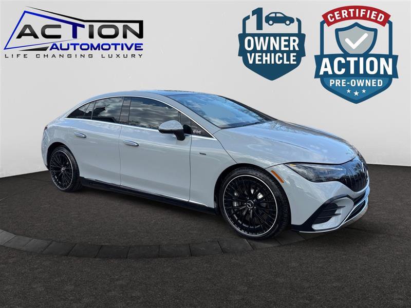 Used 2023 Mercedes-Benz EQE AMG 4MATIC Sedan w/ Pinnacle Trim Package