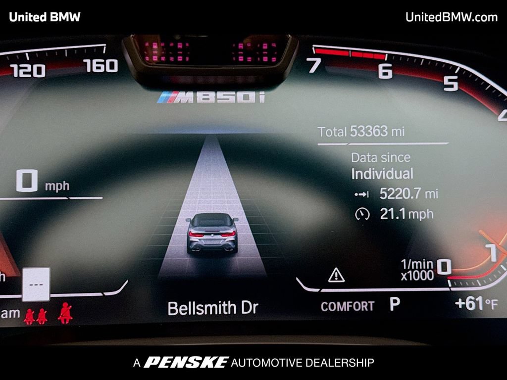 Used 2021 BMW M850i xDrive Convertible AWD/4WD image 7