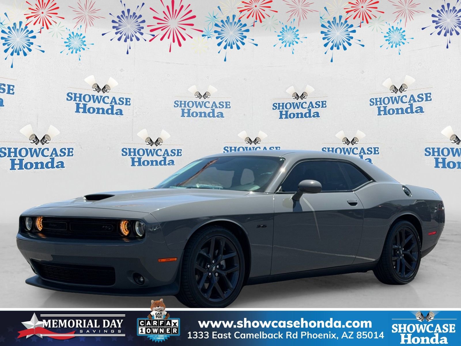 Used 2023 Dodge Challenger R/T w/ Blacktop Package RWD image 1