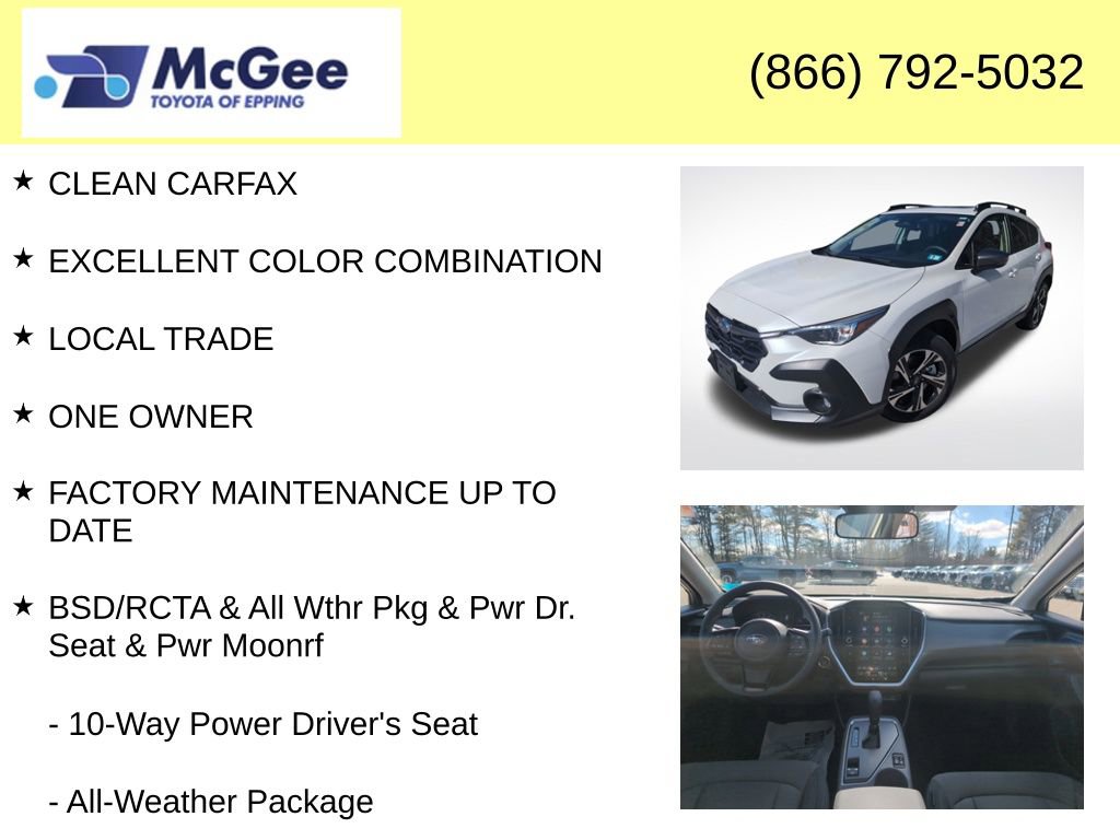 Used 2025 Subaru Crosstrek 2.0i Premium image 4
