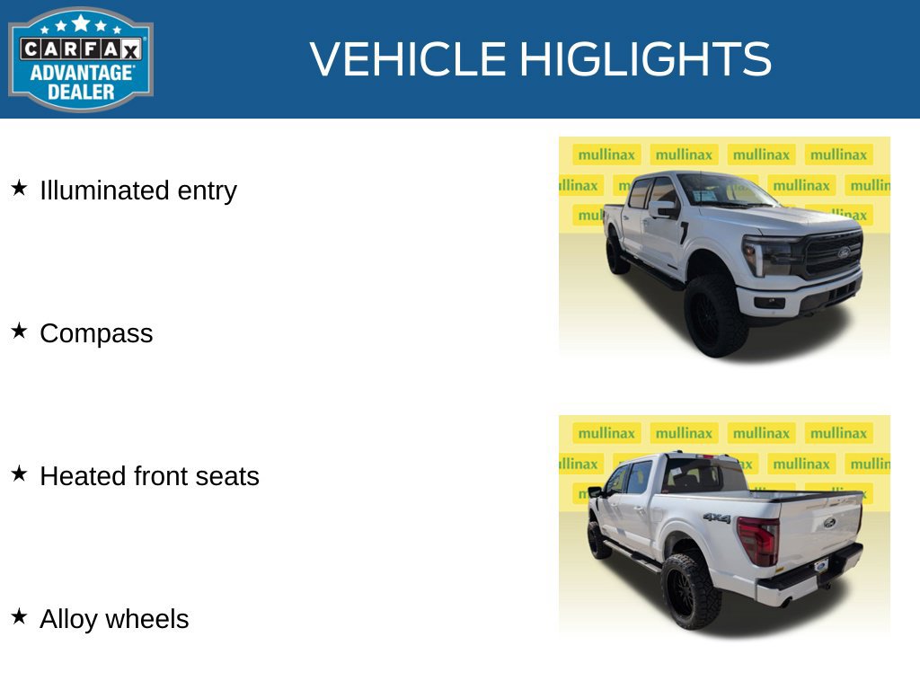 Used 2025 Ford F150 Lariat w/ Equipment Group 502A High AWD/4WD image 21