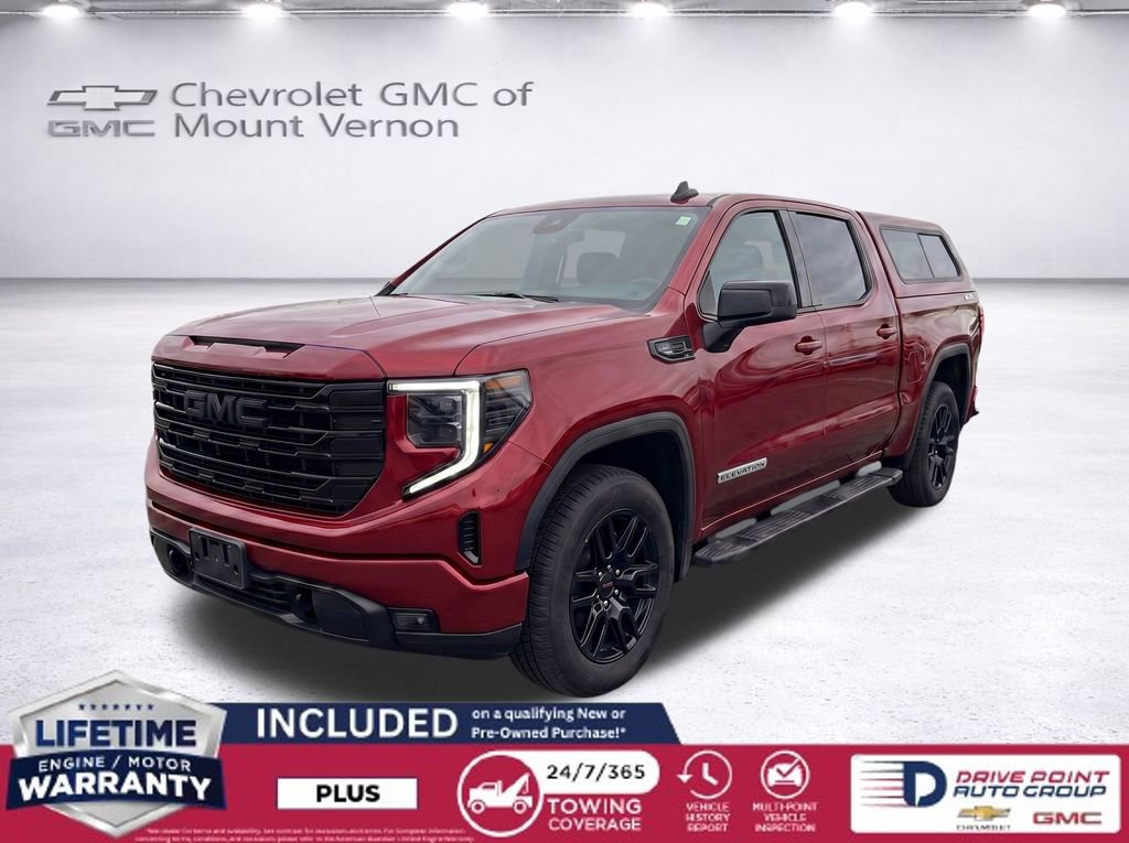 Used 2022 GMC Sierra 1500 Elevation w/ LPO, Elevation Black Package AWD/4WD 360° Tour