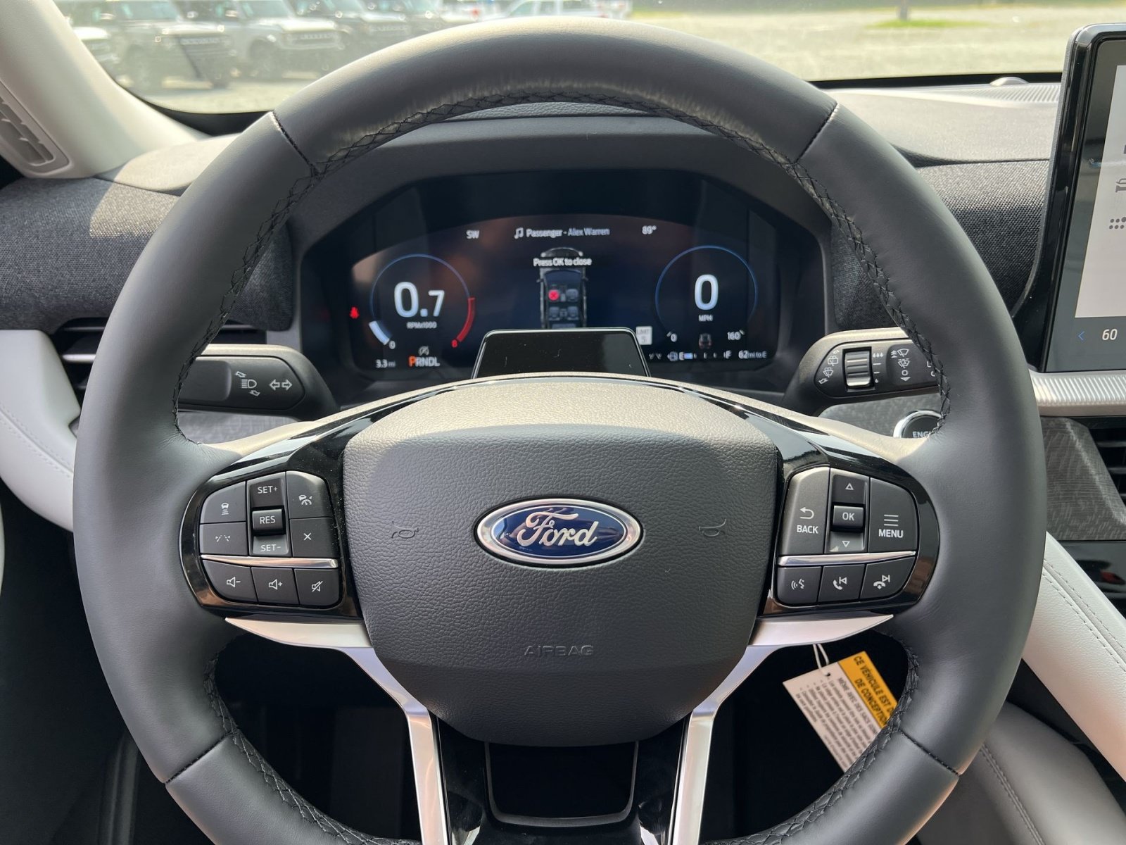New 2026 Ford Explorer Platinum w/ LUX Leather Package AWD/4WD image 16