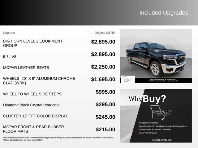 New 2026 RAM 1500 Big Horn AWD/4WD image 4