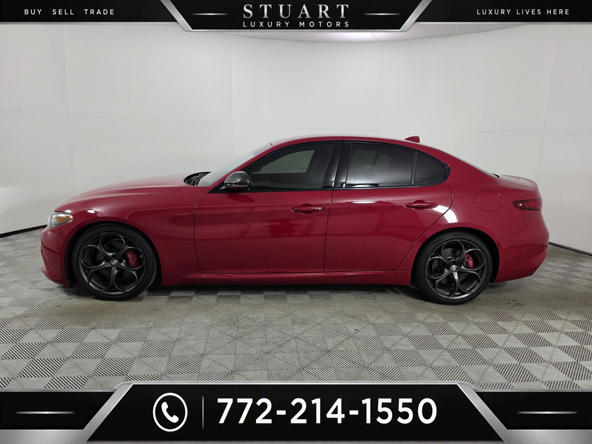Used 2019 Alfa Romeo Giulia Ti Sport w/ Quick Order Package 22U Sport RWD image 36
