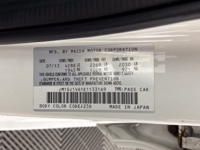 Used 2014 MAZDA MAZDA6 Touring FWD image 26