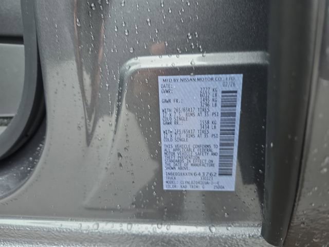 New 2026 Nissan Frontier SV w/ Tow Package image 19