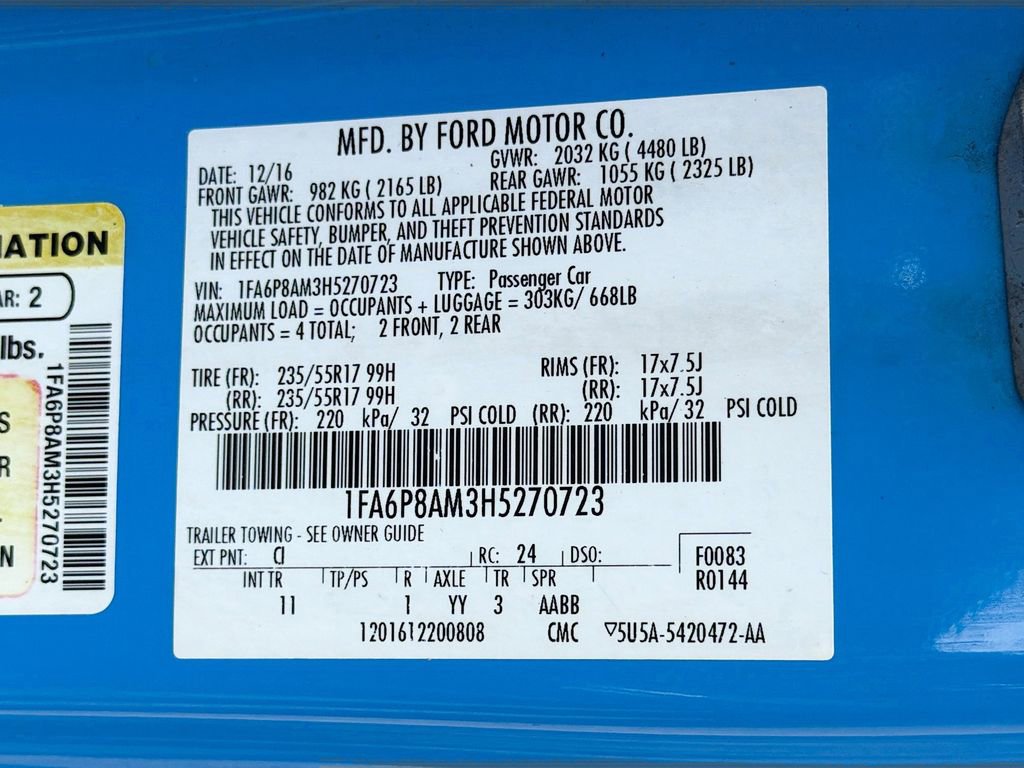 Used 2017 Ford Mustang Coupe image 41