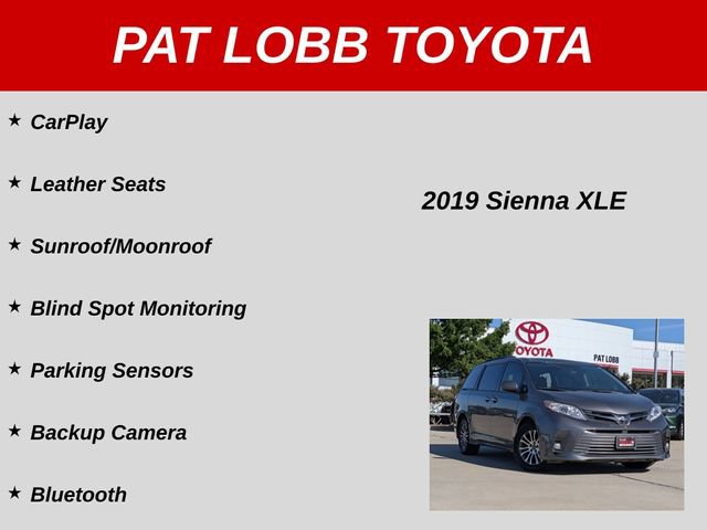 Used 2019 Toyota Sienna XLE w/ XLE Navigation Package FWD image 40