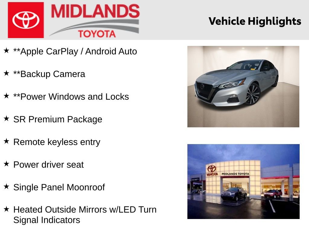 Used 2021 Nissan Altima 2.5 SR w/ SR Premium Package image 2