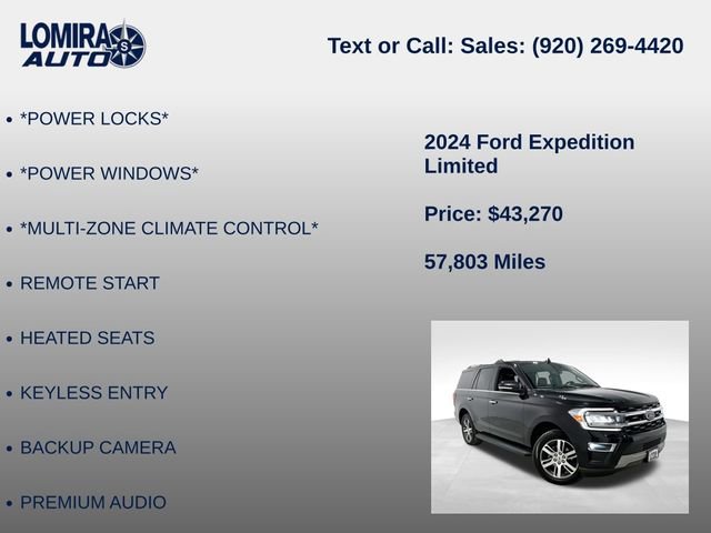 Used 2024 Ford Expedition Limited AWD/4WD image 14