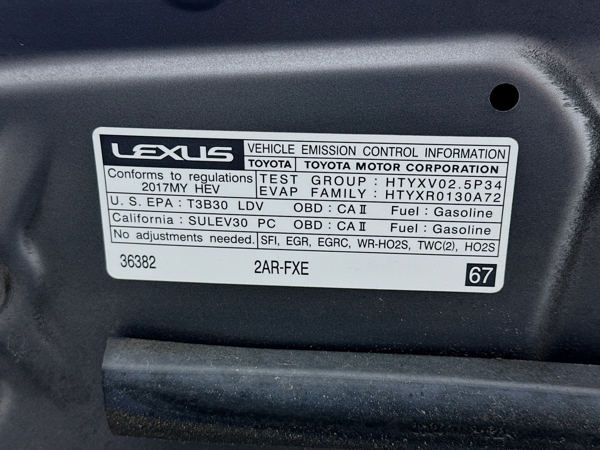 Used 2017 Lexus ES 300h w/ Luxury Package FWD image 20