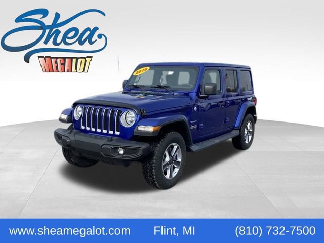 Used 2019 Jeep Wrangler Unlimited Sahara w/ Uconnect 4C Nav & Sound Group
