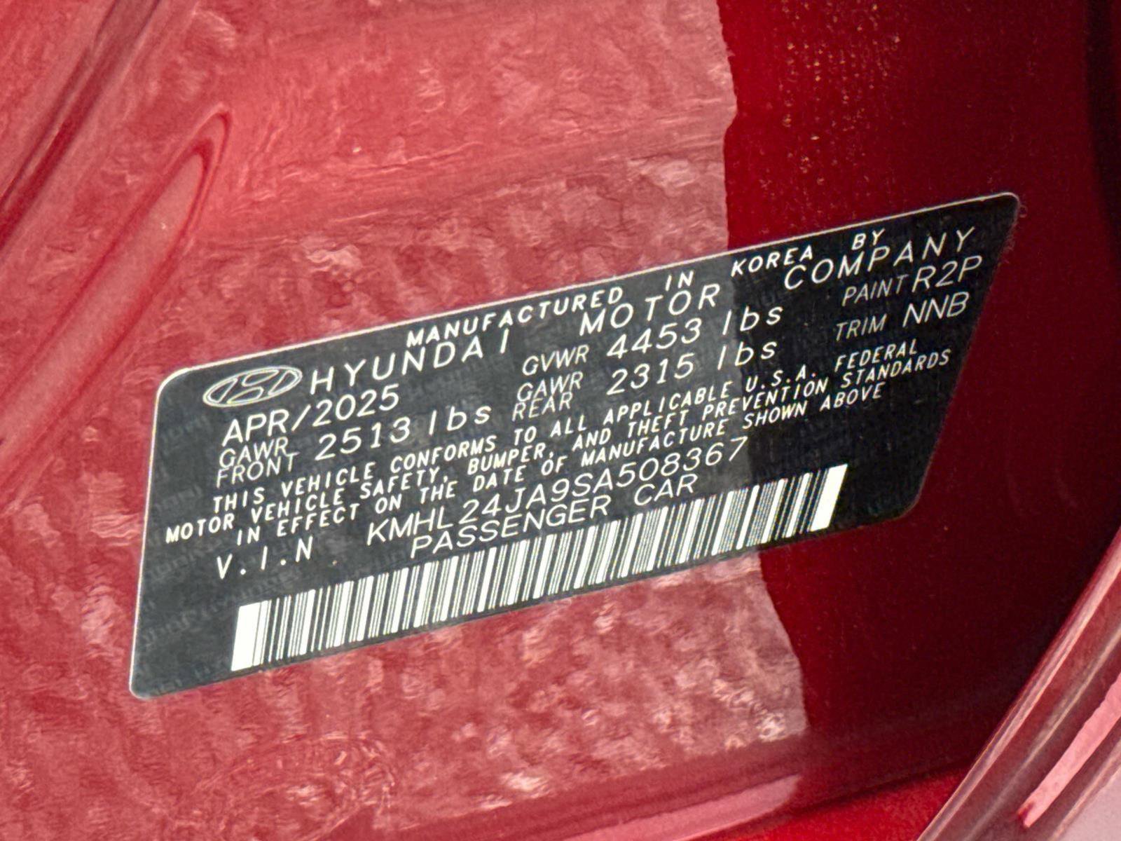 New 2025 Hyundai Sonata SE image 19