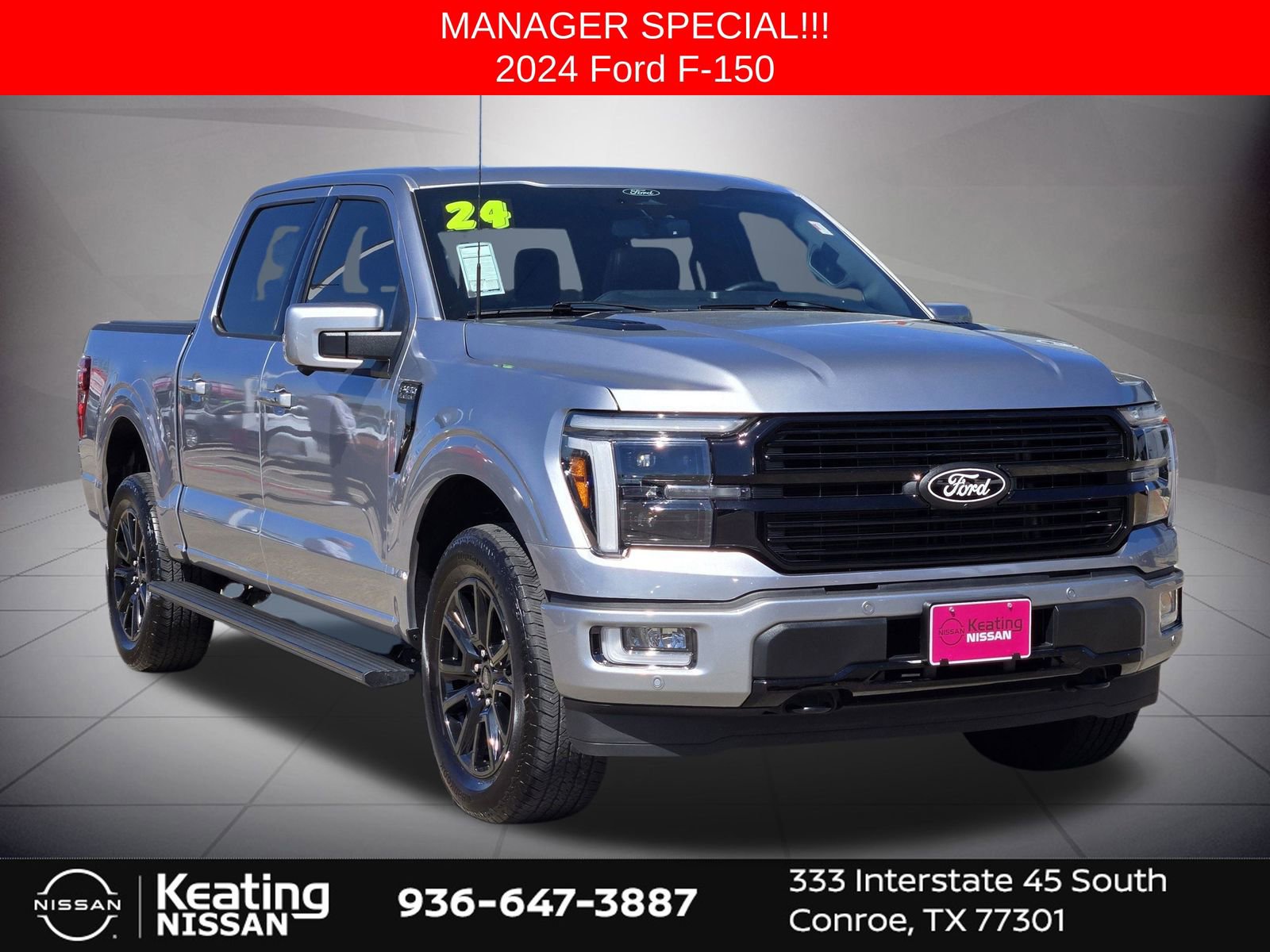Used 2024 Ford F150 Platinum w/ Equipment Group 702A High AWD/4WD image 1