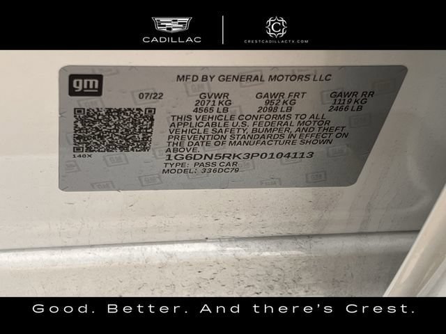 Certified 2023 Cadillac CT5 Premium Luxury w/ Climate Package RWD image 33