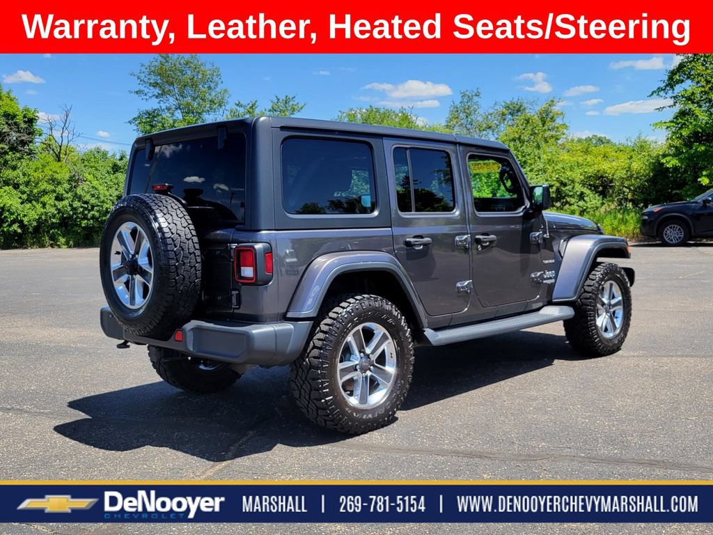 Used 2018 Jeep Wrangler Unlimited Sahara AWD/4WD image 3