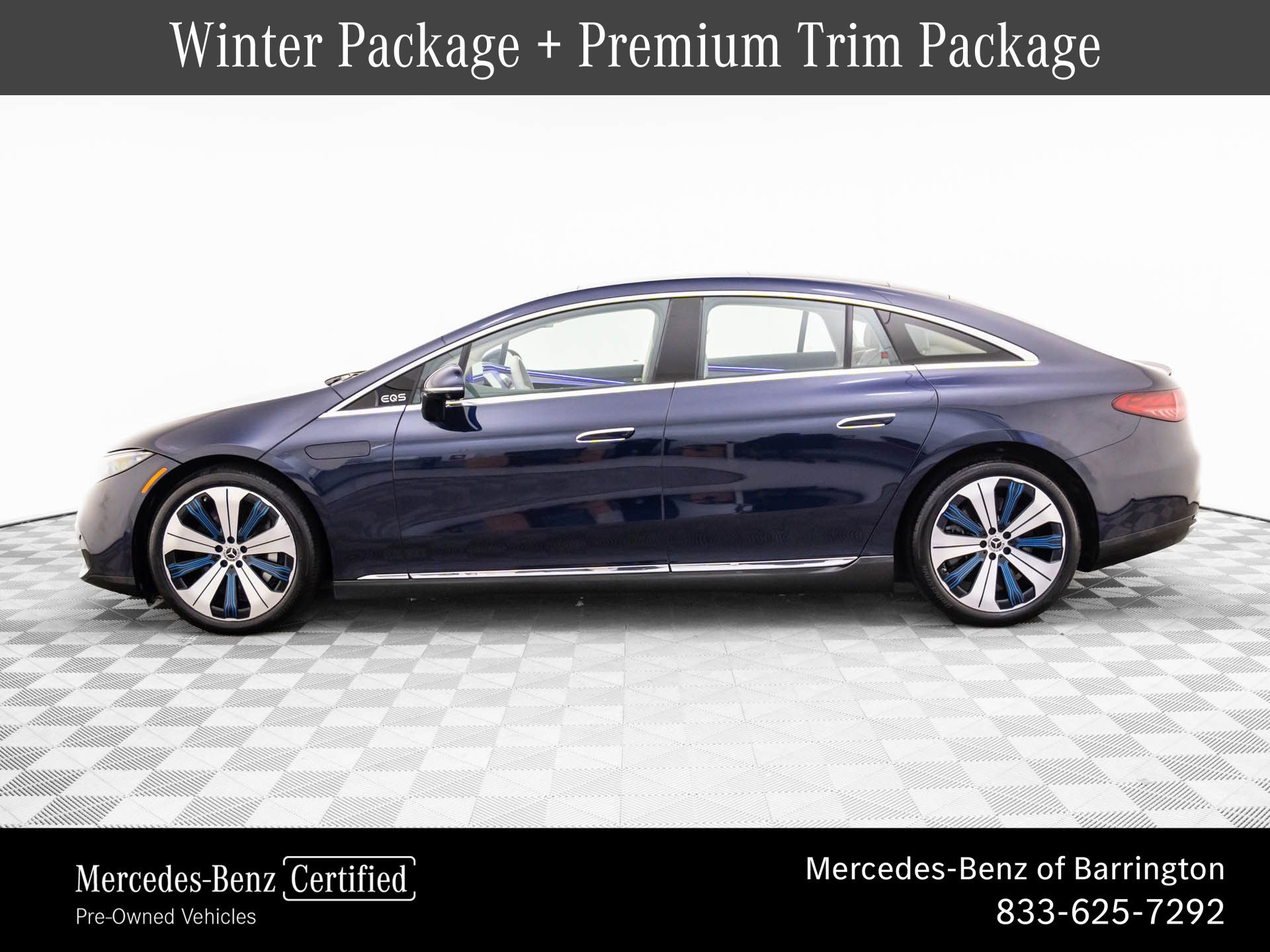 Used 2023 Mercedes-Benz EQS 450+ 4MATIC Sedan image 2