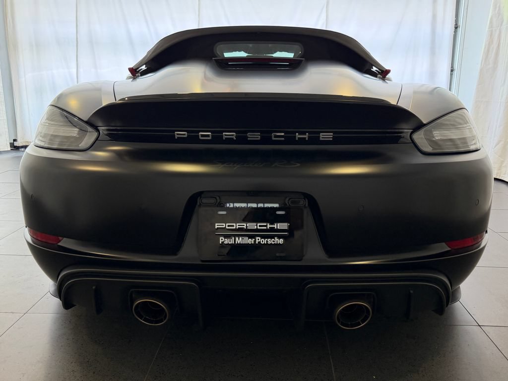 Certified 2025 Porsche 718 Boxster Spyder RS RWD image 8