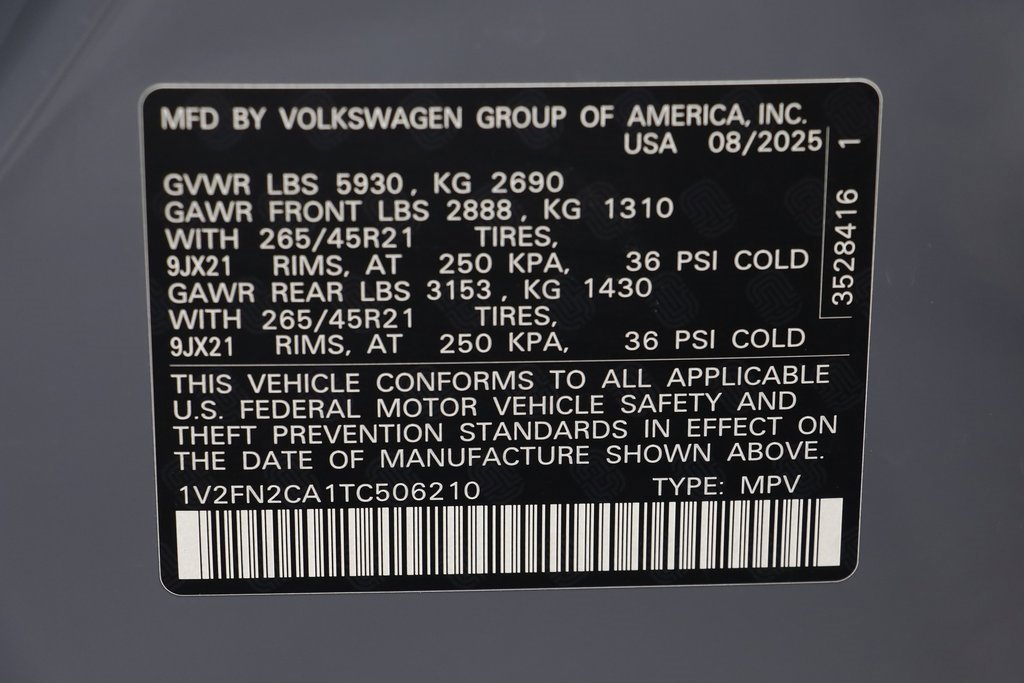 New 2026 Volkswagen Atlas SEL Premium R-Line image 25