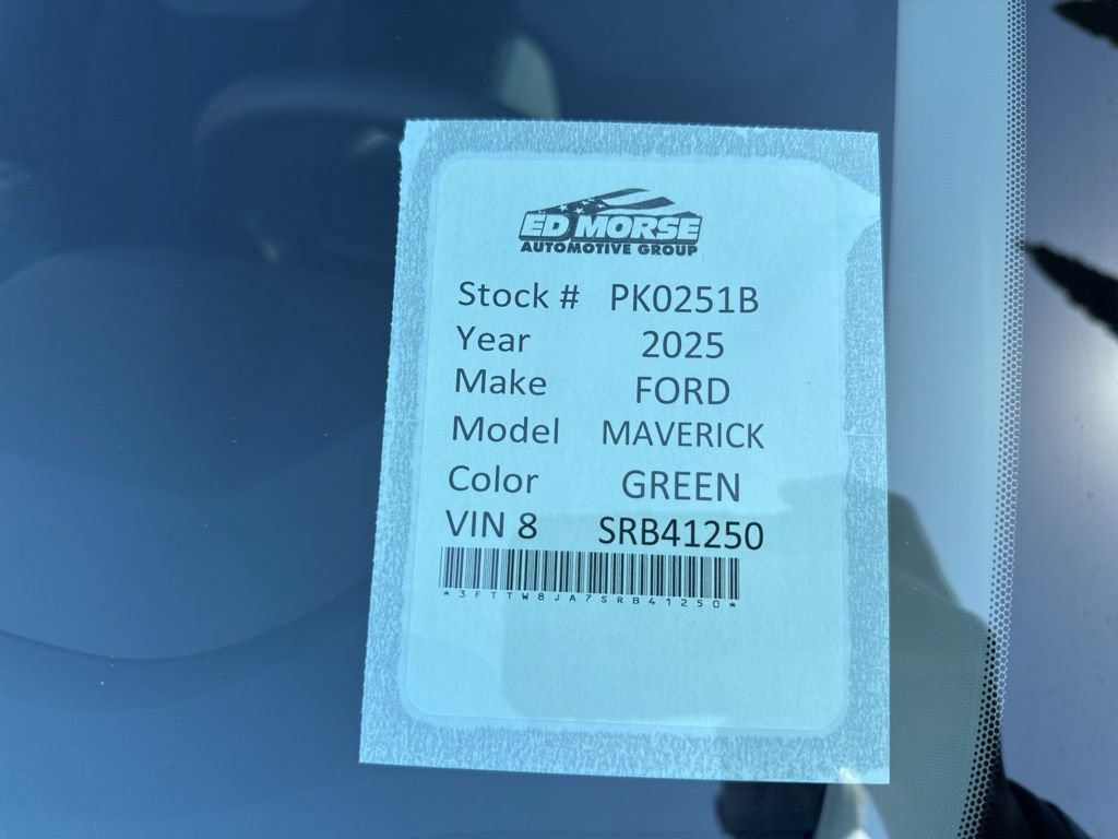 Used 2025 Ford Maverick XLT w/ Equipment Group 302A AWD/4WD image 3