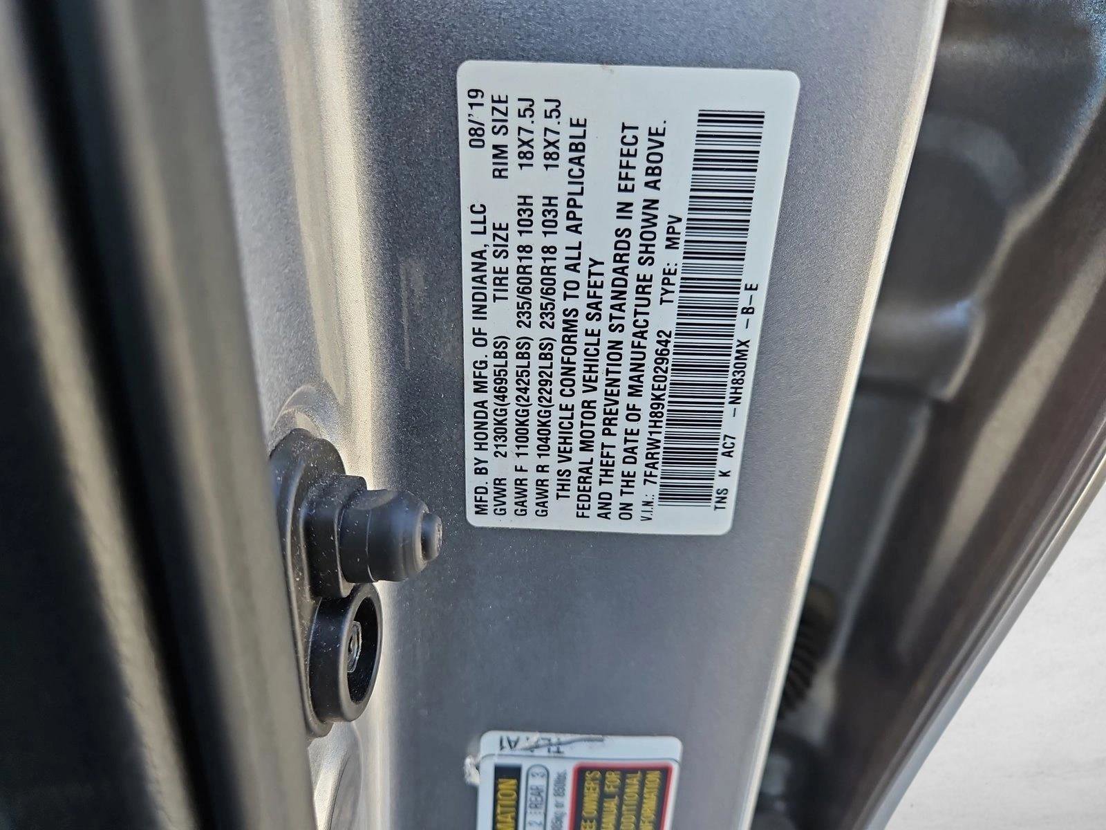 Used 2019 Honda CR-V EX-L image 24