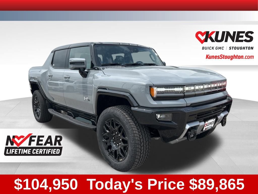 New 2025 GMC Hummer EV 2X w/ LPO, Dark Essentials Package