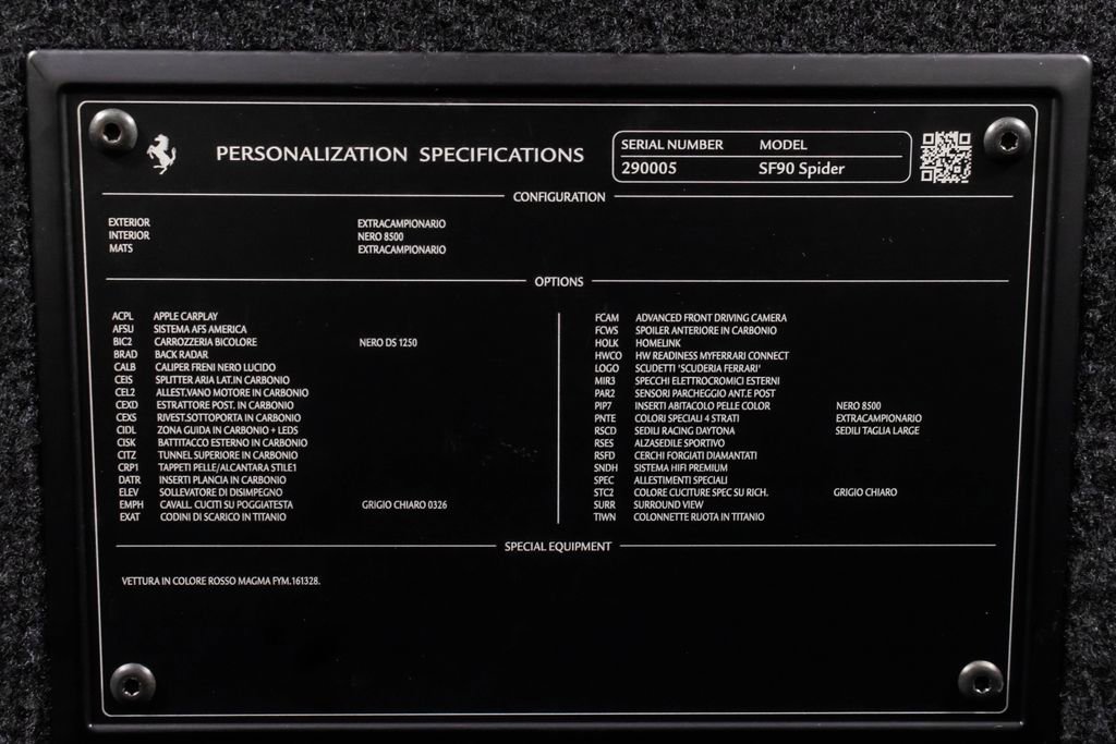 Certified 2023 Ferrari SF90 Spider AWD/4WD image 66