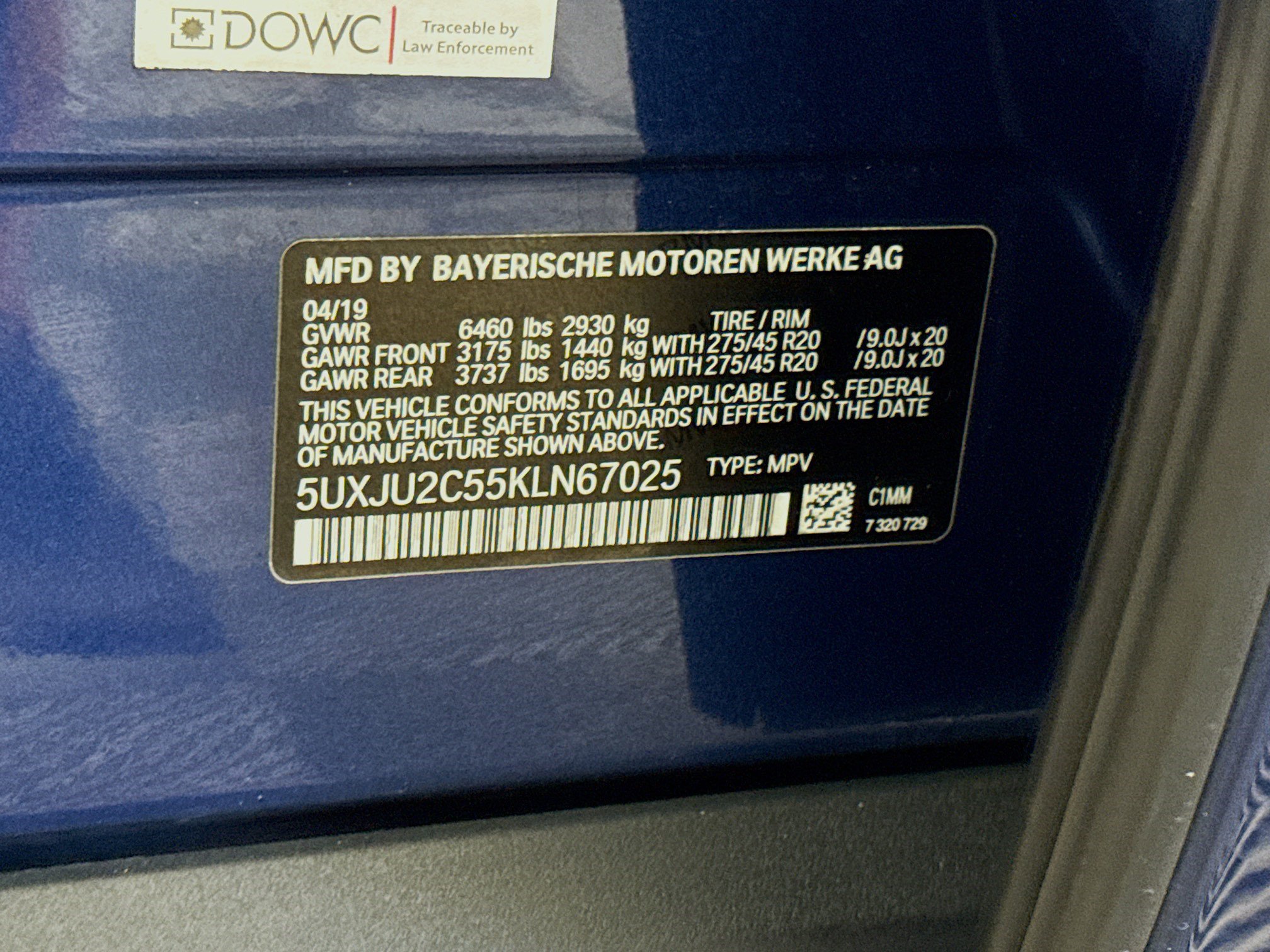 Used 2019 BMW X5 xDrive50i w/ Premium Package 2 AWD/4WD image 40