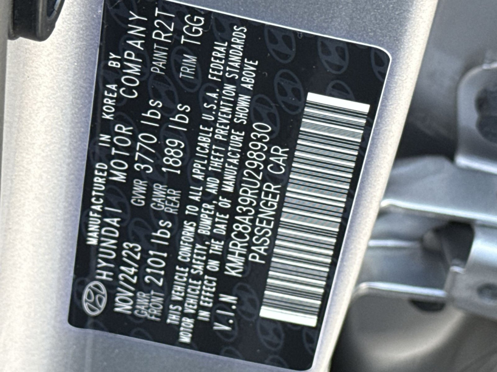 Certified 2024 Hyundai Venue SEL FWD image 29
