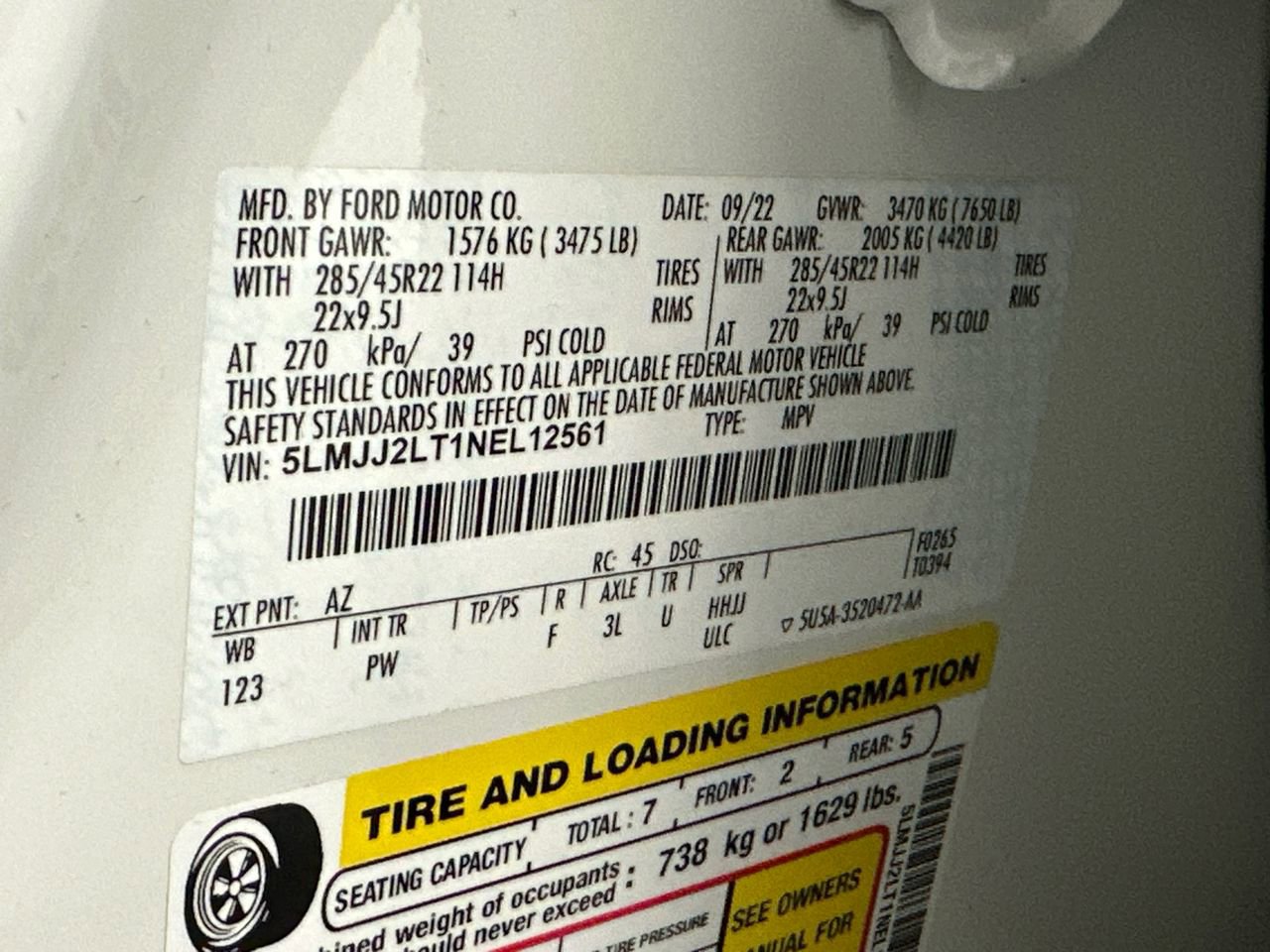 Certified 2022 Lincoln Navigator Reserve image 40