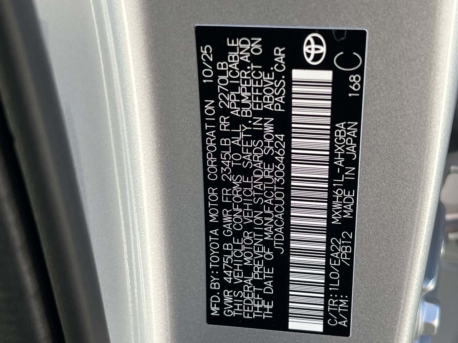 New 2026 Toyota Prius Plug-In Hybrid FWD image 24