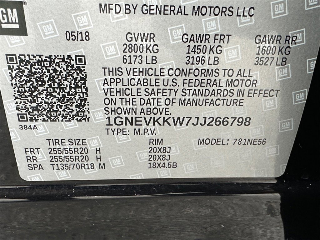 Used 2018 Chevrolet Traverse High Country image 23