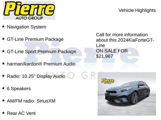 Used 2024 Kia Forte GT-Line w/ GT-Line Premium Package image 7