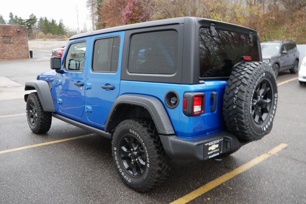 Used 2022 Jeep Wrangler Unlimited Willys image 5