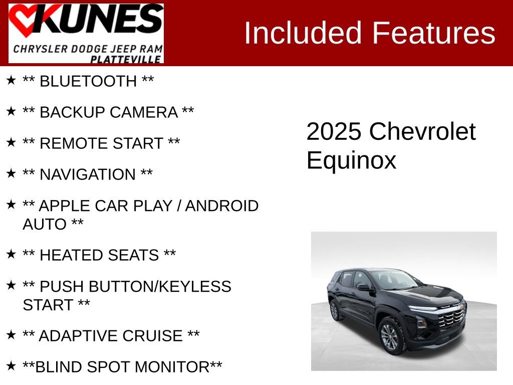 Used 2025 Chevrolet Equinox LT image 2