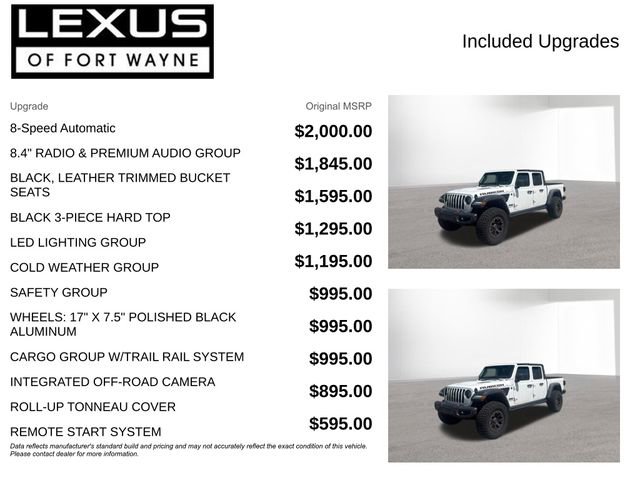 Used 2020 Jeep Gladiator Rubicon AWD/4WD image 4