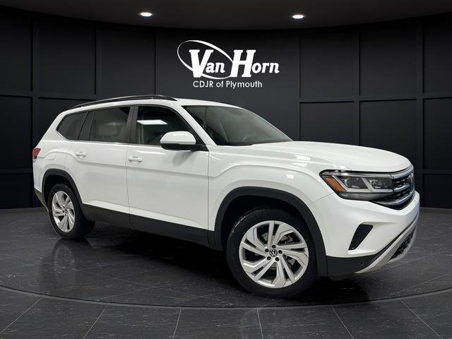 Used 2021 Volkswagen Atlas SE w/ Towing Package image 1