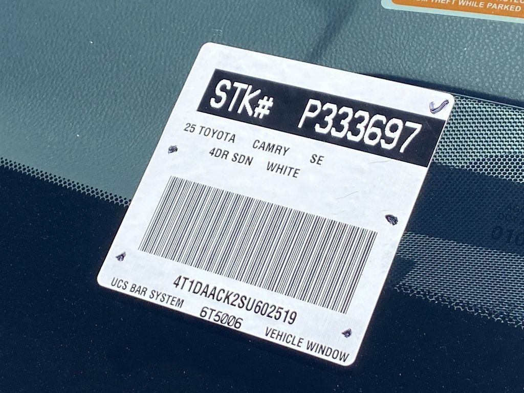 Certified 2025 Toyota Camry SE FWD image 37