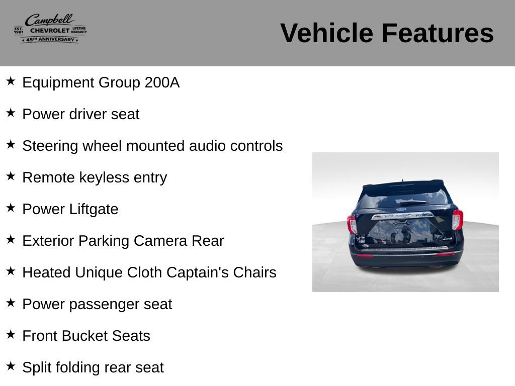 Used 2023 Ford Explorer XLT AWD/4WD image 5