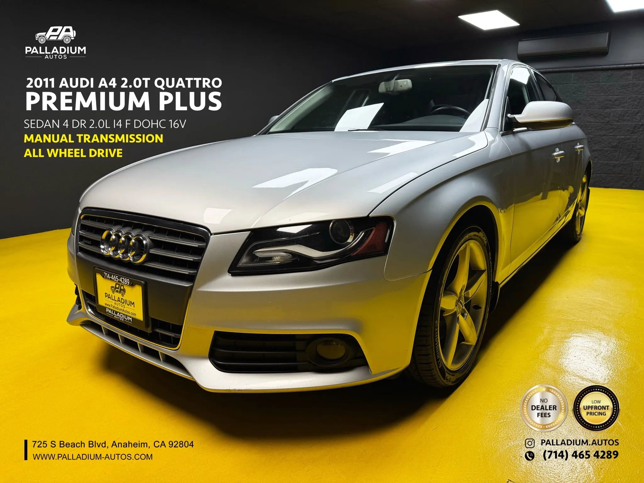Used 2011 Audi A4 2.0T Premium Plus