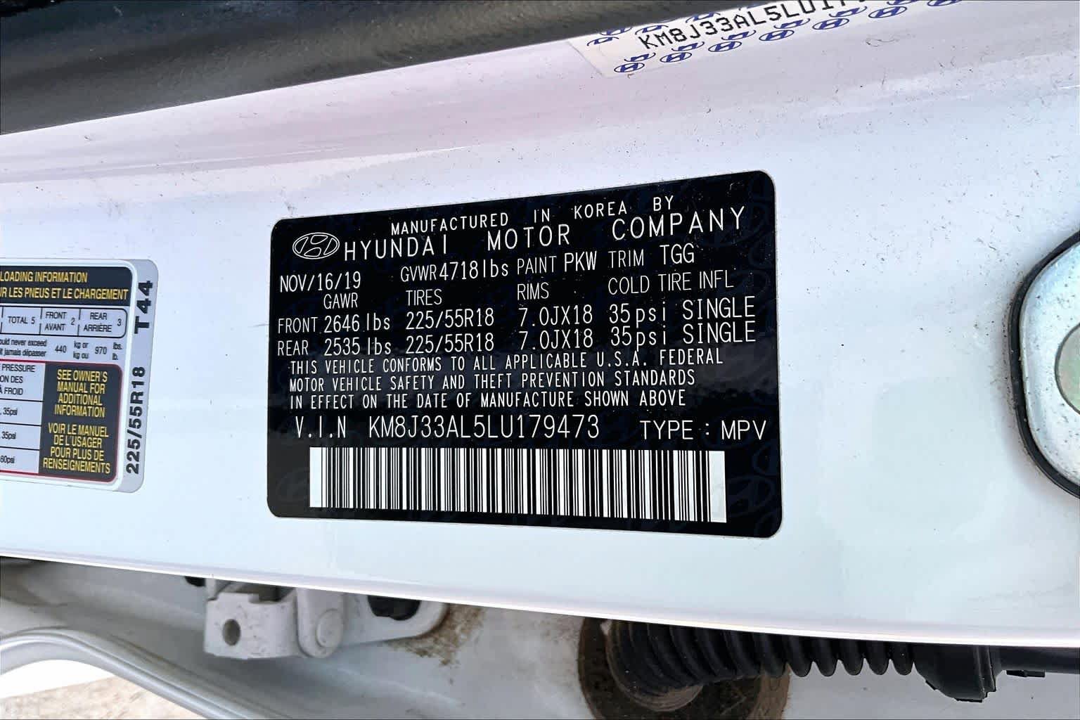 Used 2020 Hyundai Tucson SEL FWD image 31