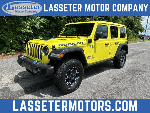 Used 2022 Jeep Wrangler Unlimited Rubicon 4xe w/ Cold Weather Group AWD/4WD image 1