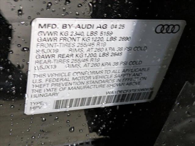 New 2025 Audi Q3 2.0T Premium image 19